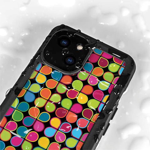Mojito 04 70s Inspired iPhone 15 Plus Waterproof Case